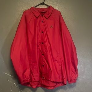 Red Jordan wind breaker